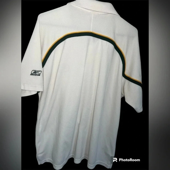 Vintage Green Bay Packers Polo collar Reebok NFL Team Apparel Shirt Men’s Size L - Picture 2 of 5